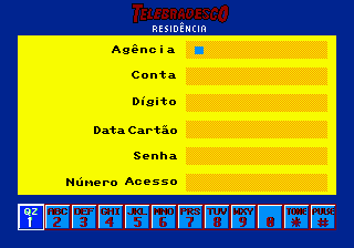 Telebradesco Residencia (Brazil) In game screenshot